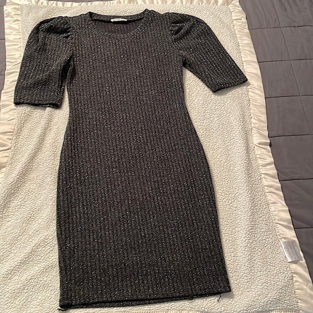 Dark Grey Sparkly Dress